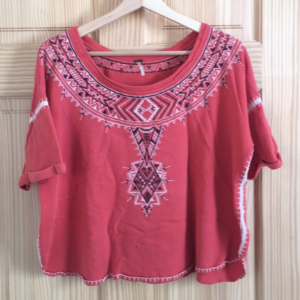 Free People woven top